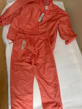 Essentials Coral Elastic Waist Track Suit. Size M